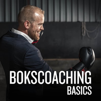 Bokscoaching Basics – omslag van het luisterboek van Berend Oosterhuis