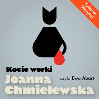 Kocie worki – okładka audiobooka, autor Joanna Chmielewska