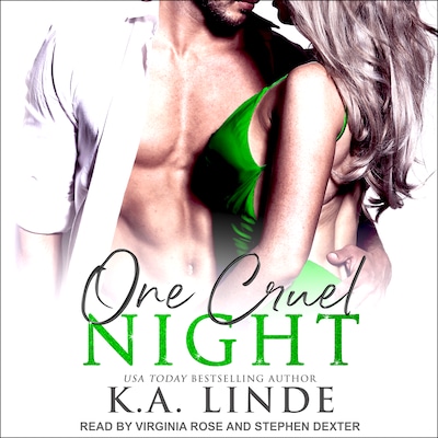 One Cruel Night – omslag til lydbogen af K.A. Linde