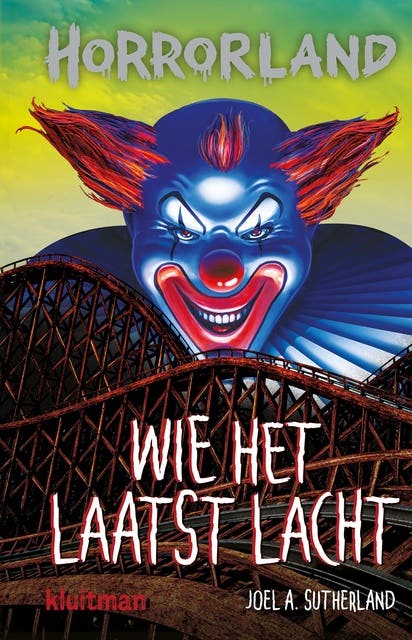 Wie het laatst lacht – omslag van het luisterboek van Joel A. Sutherland