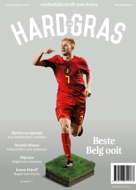Hard gras 138 juni 2021: Beste Belg ooit – omslag van het luisterboek van Tijdschrift Hard Gras