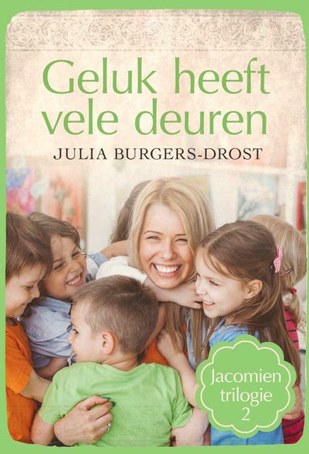 Geluk heeft vele deuren – omslag van het luisterboek van Julia Burgers-Drost