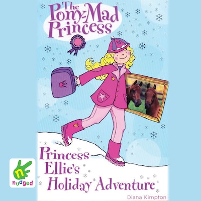 Princess Ellie's Holiday Adventure – omslag til lydbogen af Diana Kimpton