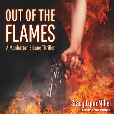 Out of the Flames – omslag til lydbogen af Stacy Lynn Miller