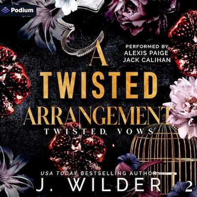 A Twisted Arrangement – omslag til lydbogen af J. Wilder