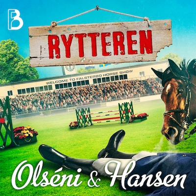 Rytteren – omslag til lydbogen af Christina Olséni, Micke Hansen