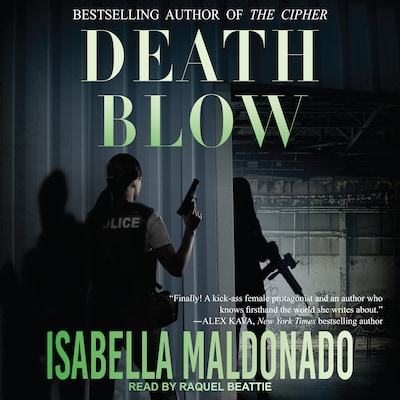 Death Blow – omslag til lydbogen af Isabella Maldonado