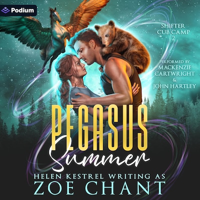 Pegasus Summer – omslag til lydbogen af Zoe Chant, Helen Kestrel