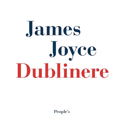 Dublinere – omslag til lydbogen af James Joyce