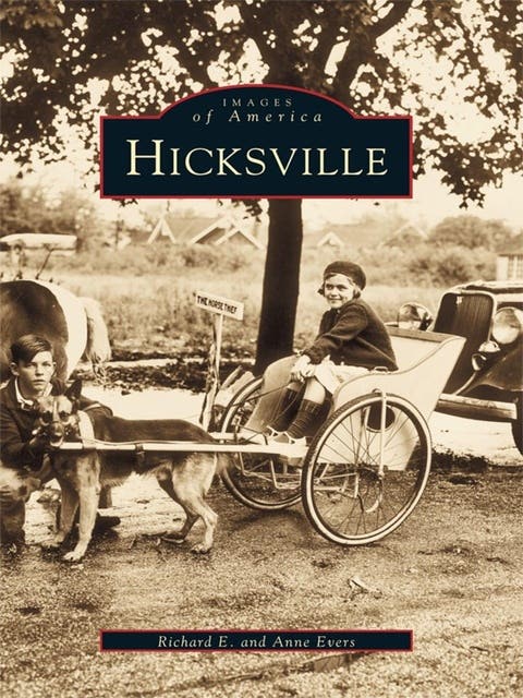 Hicksville – omslag til lydbogen af Richard E Evers, Anne Evers