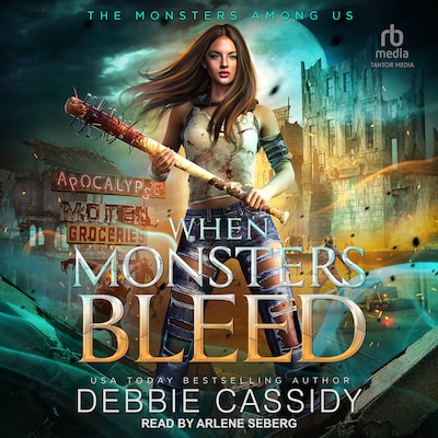 When Monsters Bleed – omslag til lydbogen af Debbie Cassidy