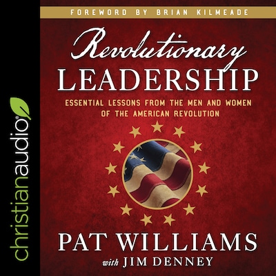 Revolutionary Leadership – omslag til lydbogen af Pat Williams