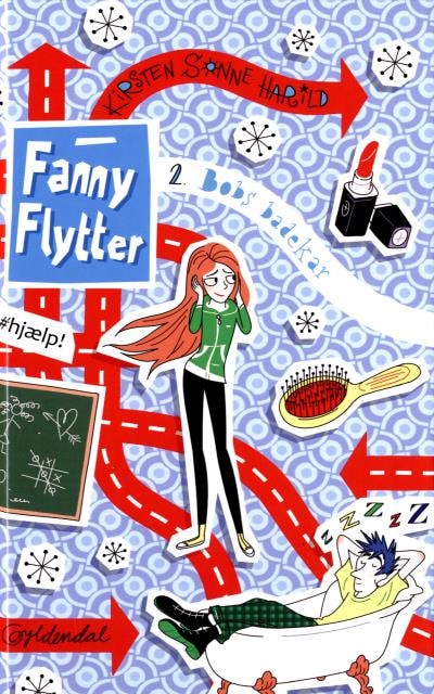 Fanny flytter 2 - Bobs badekar – omslag til lydbogen af Kirsten Sonne Harild