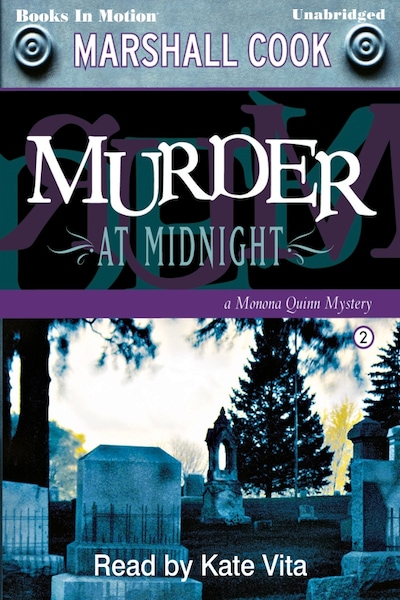 Murder At Midnight – omslag til lydbogen af Marshall Cook