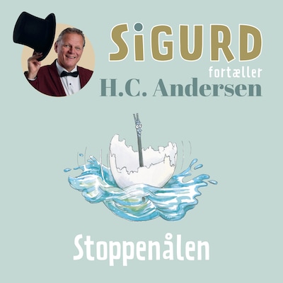 Sigurd fortæller om Stoppenålen – omslag til lydbogen af Sigurd Barrett