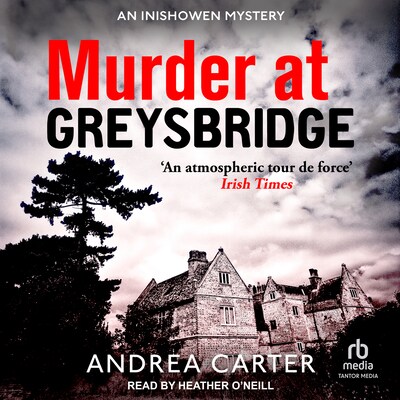 Murder at Greysbridge – omslag til lydbogen af Andrea Carter