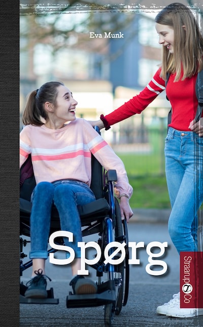 Spørg – omslag til lydbogen af Eva Munk