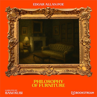 Philosophy of Furniture – omslag til lydbogen af Edgar Allan Poe