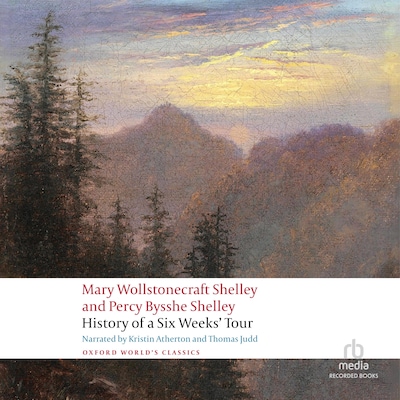 History of a Six Weeks' Tour – omslag til lydbogen af Mary Wollstonecraft Shelley, Percy Bysshe Shelley