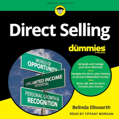 Direct Selling For Dummies – omslag til lydbogen af Belinda Ellsworth