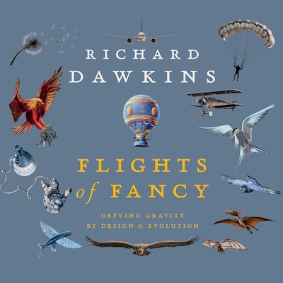 Flights of Fancy – omslag til lydbogen af Richard Dawkins