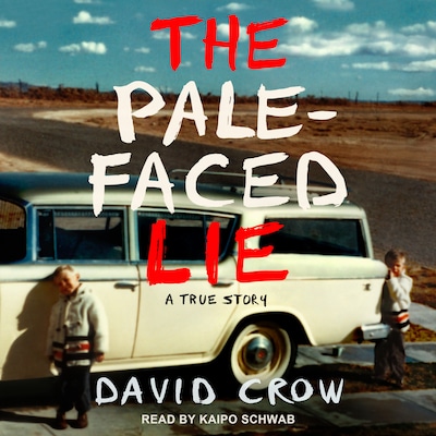 The Pale-Faced Lie – omslag til lydbogen af David Crow