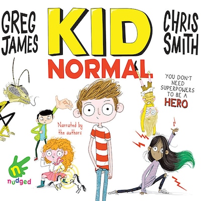 Kid Normal – omslag til lydbogen af Chris Smith, Greg James