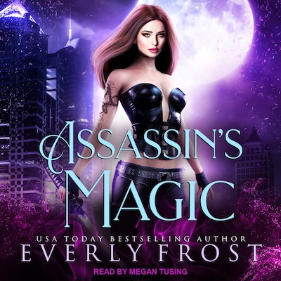 Assassin's Magic – omslag til lydbogen af Everly Frost