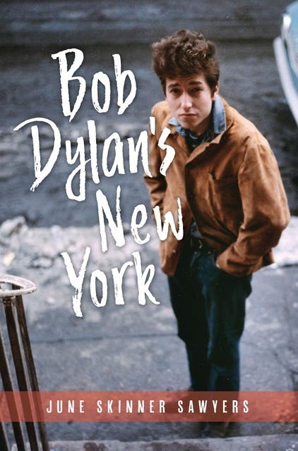Bob Dylan's New York – omslag til lydbogen af June Skinner Sawyers