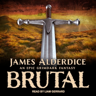 BRUTAL – omslag til lydbogen af James Alderdice