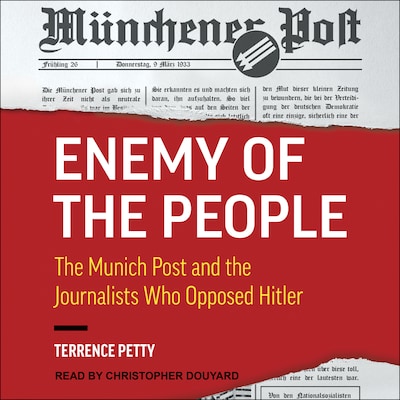 Enemy of the People – omslag til lydbogen af Terrence Petty