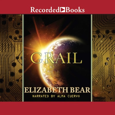 Grail – omslag til lydbogen af Elizabeth Bear