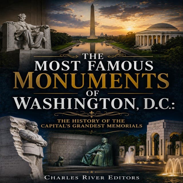 The Most Famous Monuments of Washington, D.C.: The History of the Capital’s Grandest Memorials – omslag til lydbogen af Charles River Editors