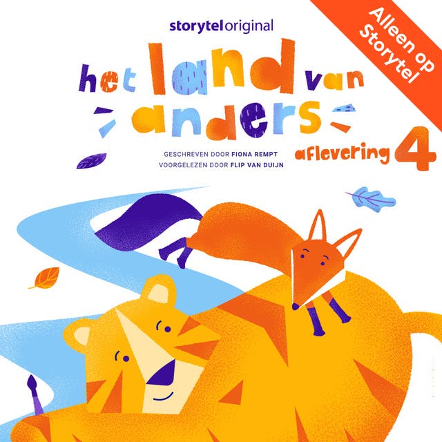 Het land van Anders: Aflevering 4 – omslag van het luisterboek van Fiona Rempt
