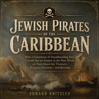 Jewish Pirates of the Caribbean: How a Generation of Swashbuckling Jews Carved Out an Empire in the New World in Their Quest for Treasure, Religious Freedom--and Revenge – omslag till ljudboken av Edward Kritzler
