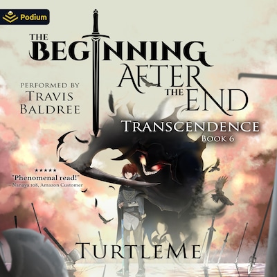 Transcendence – omslag til lydbogen af TurtleMe