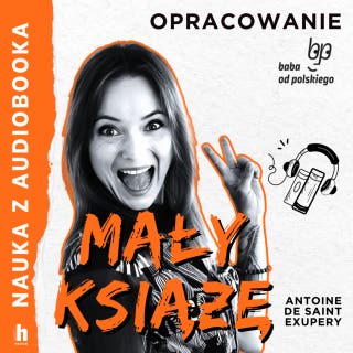 Mały Książę – lektura z opracowaniem – okładka audiobooka, autor Antoine de Saint-Exupery
