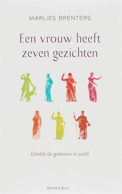 Een vrouw heeft zeven gezichten: ontdek de godinnen in jezelf – omslag van het luisterboek van Marlies Brenters