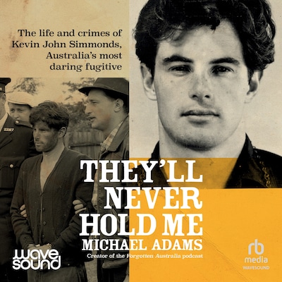 They'll Never Hold Me – omslag til lydbogen af Michael Adams