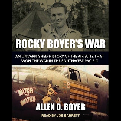 Rocky Boyer's War – omslag til lydbogen af Allen D. Boyer