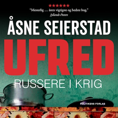 Ufred – omslag til lydbogen af Åsne Seierstad