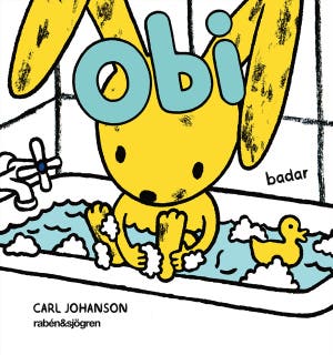 Obi badar – omslag till ljudboken av Carl Johanson