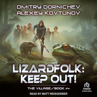 Lizardfolk – omslag til lydbogen af Dmitry Dornichev, Alexey Kovtunov