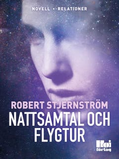 Nattsamtal och Flygtur – omslag till ljudboken av Robert Stjernström