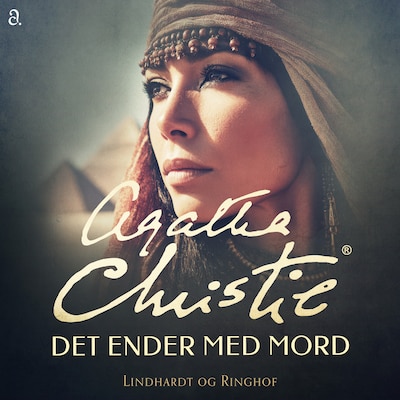 Det ender med mord – omslag til lydbogen af Agatha Christie