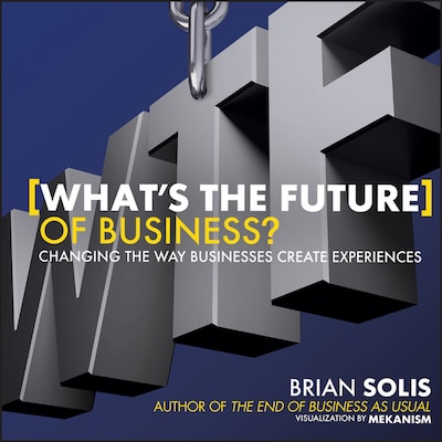 WTF?: What's the Future of Business? – omslag til lydbogen af Brian Solis