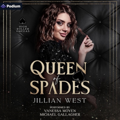 Queen of Spades – omslag til lydbogen af Jillian West