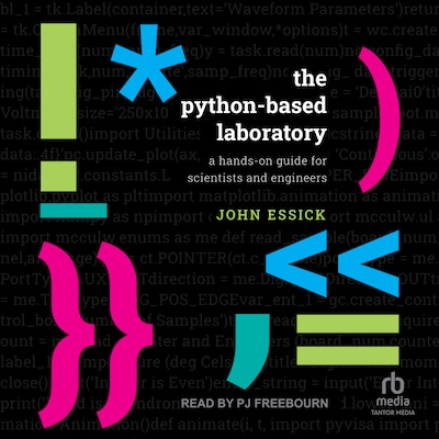 The Python-Based Laboratory – omslag til lydbogen af John Essick