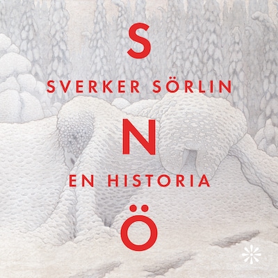 Snö – en historia – omslag till ljudboken av Sverker Sörlin