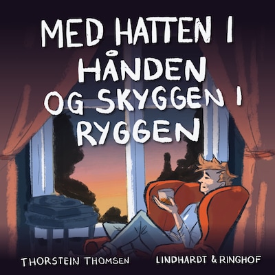 Med hatten i hånden og skyggen i ryggen – omslag til lydbogen af Thorstein Thomsen